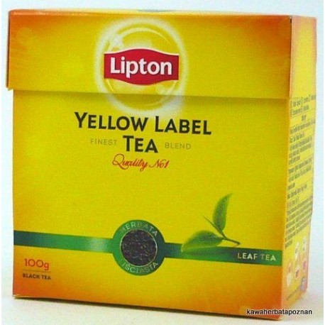 Lipton YELLOW LABEL...