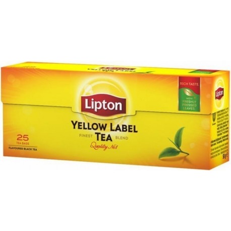 Lipton YELLOW LABEL 25 TOREBEK