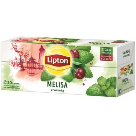 Lipton MELISA z wiśnią 20...