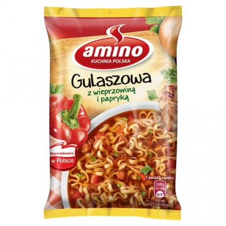 amino Gulaszowa  zupa...