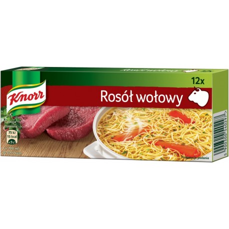 Knorr ROSÓŁ wołowy Kostka...