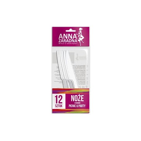 ANNA ZARADNA NOŻE  12 SZTUK