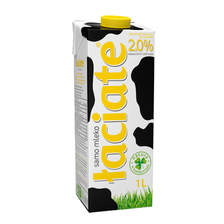 Mleko łaciate UHT 2% 1 litr