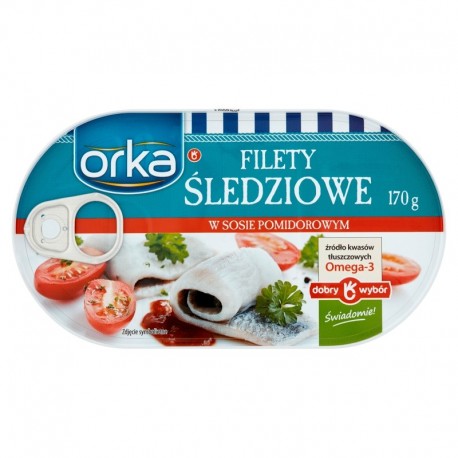 FILETY ŚLEDZIOWE w sosie...