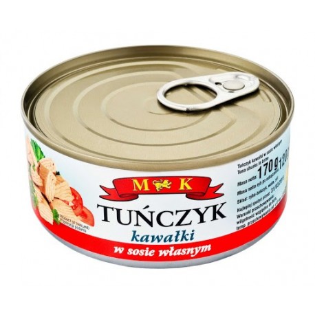 TUŃCZYK Kawałki w sosie...